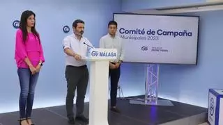 El PP calienta la visita de Pedro Sánchez a Málaga: "Dani Pérez es su marca blanca"