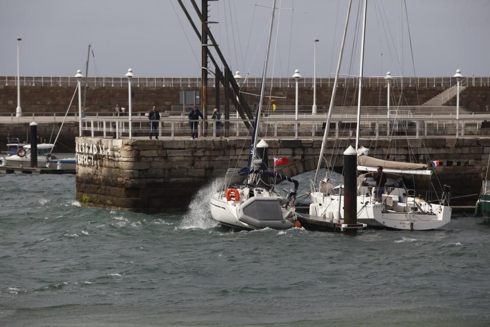 Viento en Gijón