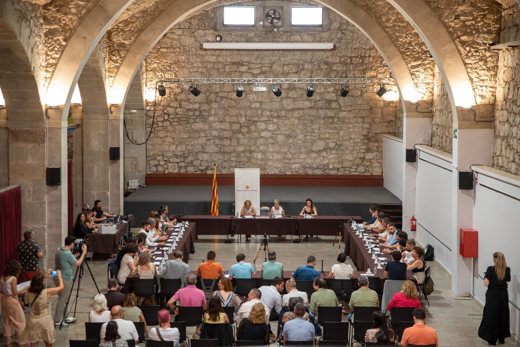 Totes les imatges de la constitució del Consell Comarcal del Bages