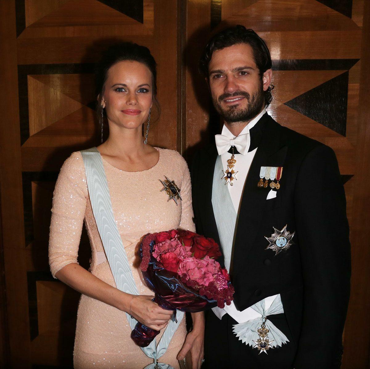 La Princesa Sofía y el Principe Carlos Felipe de Suecia