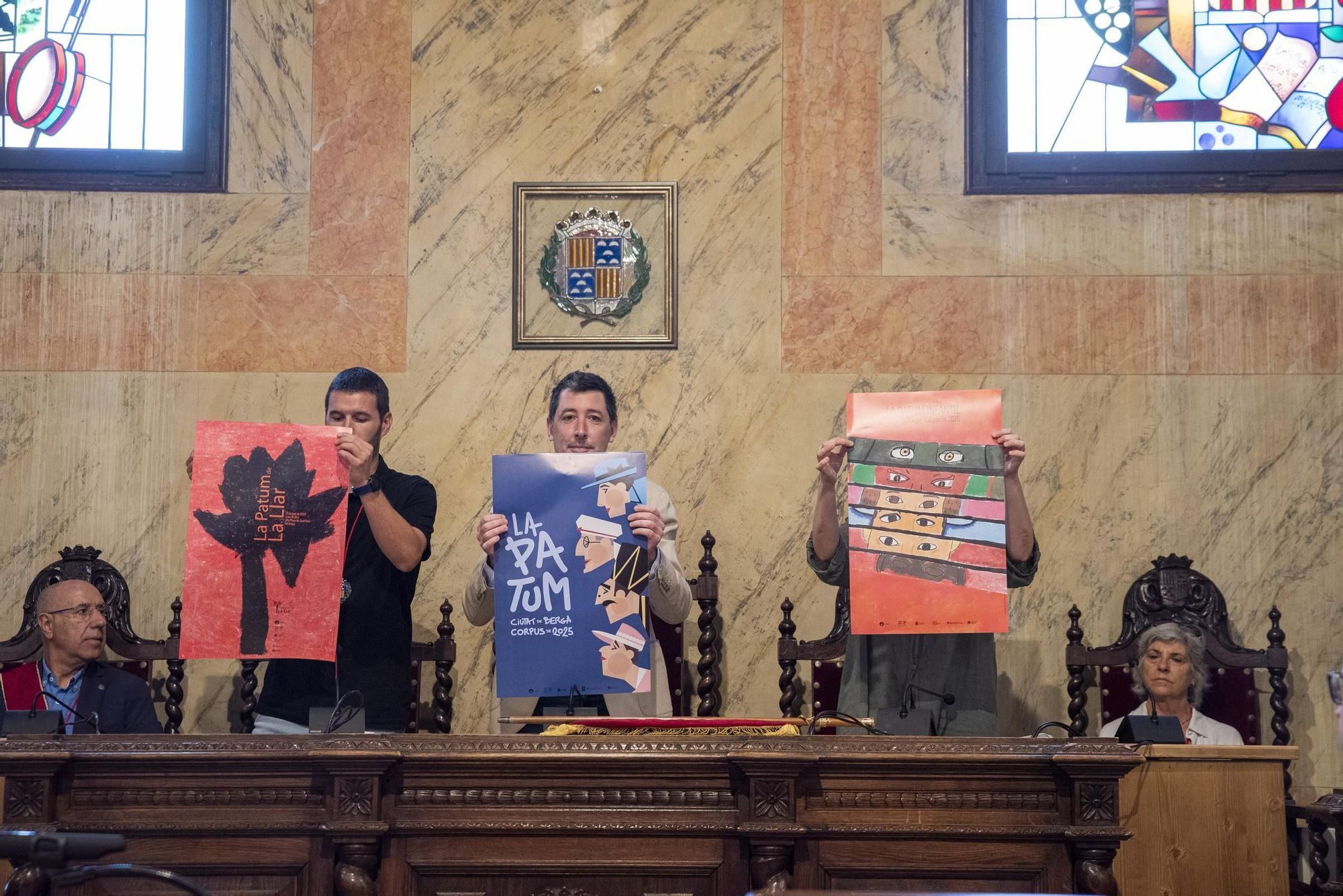 Ple de Patum i cercavila del Tabal a Berga