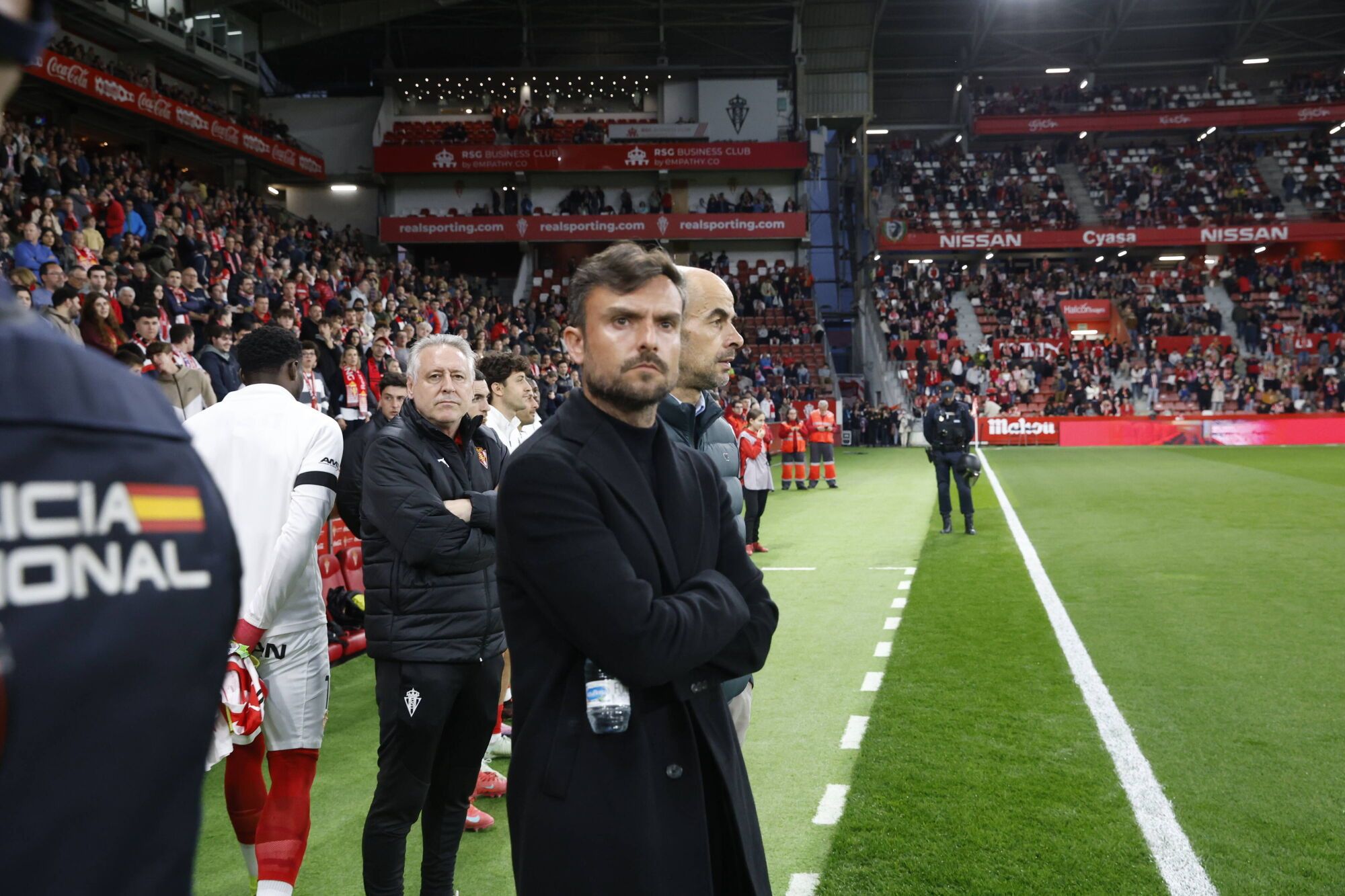 EN IMÁGENES: El Sporting - Tenerife disputado en El Molinón