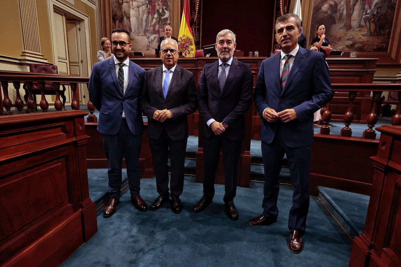 Segunda sesión del debate de investidura en el Parlamento de Canarias