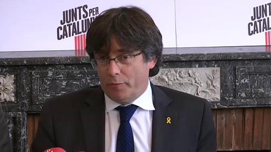 Puigdemont: "Vamos a ir hasta el final"