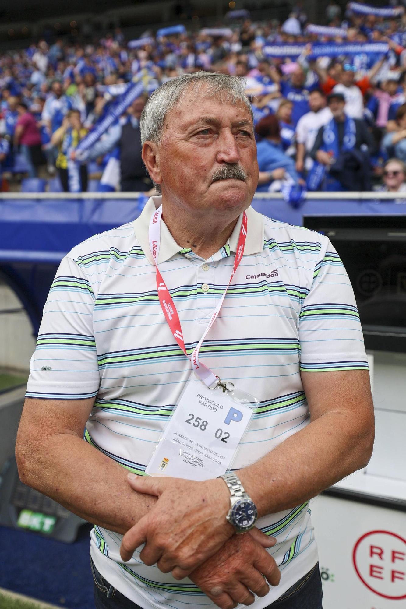EN IMÁGENES: Ambientazo en la valiosa victoria del Oviedo contra el Zaragoza