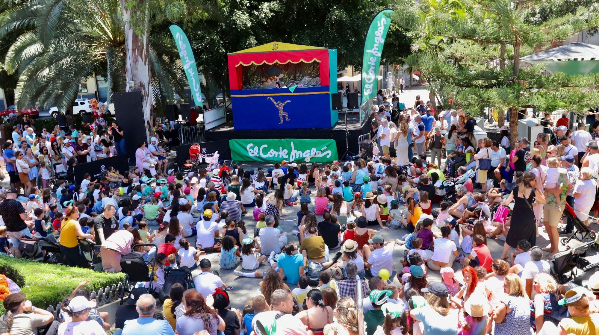 Inauguración de la exposición de flores y plantas del Parque García Sanabria