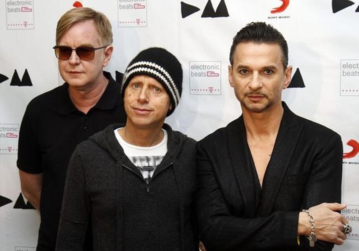 La banda britànica Depeche Mode, el març d’aquest any, a Viena.