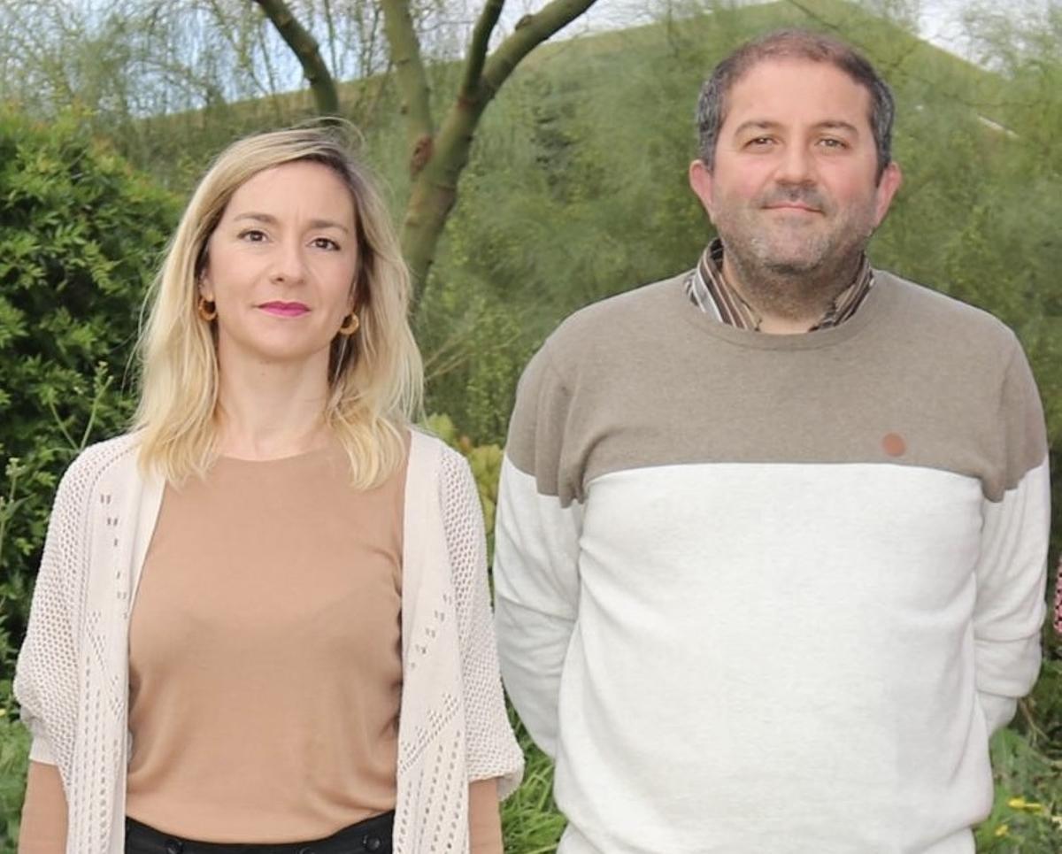 Los investigadores principales del proyecto, Ana María Gutiérrez y Francisco Javier Ibáñez.