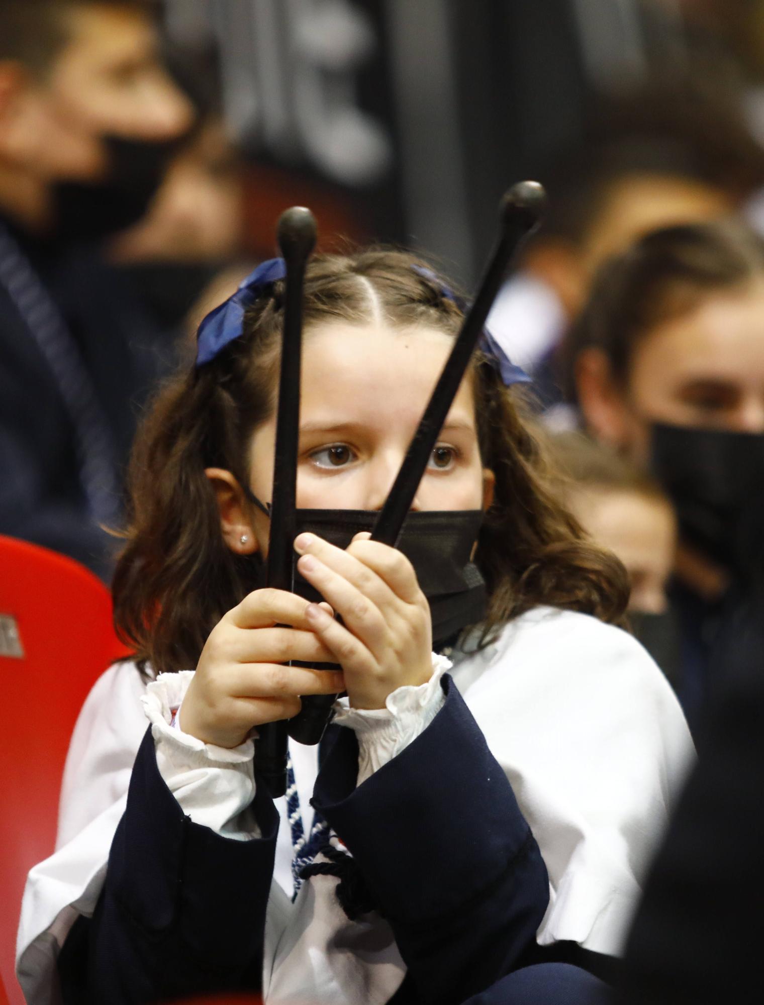 Exaltación infantil de instrumentos en el Príncipe Felipe