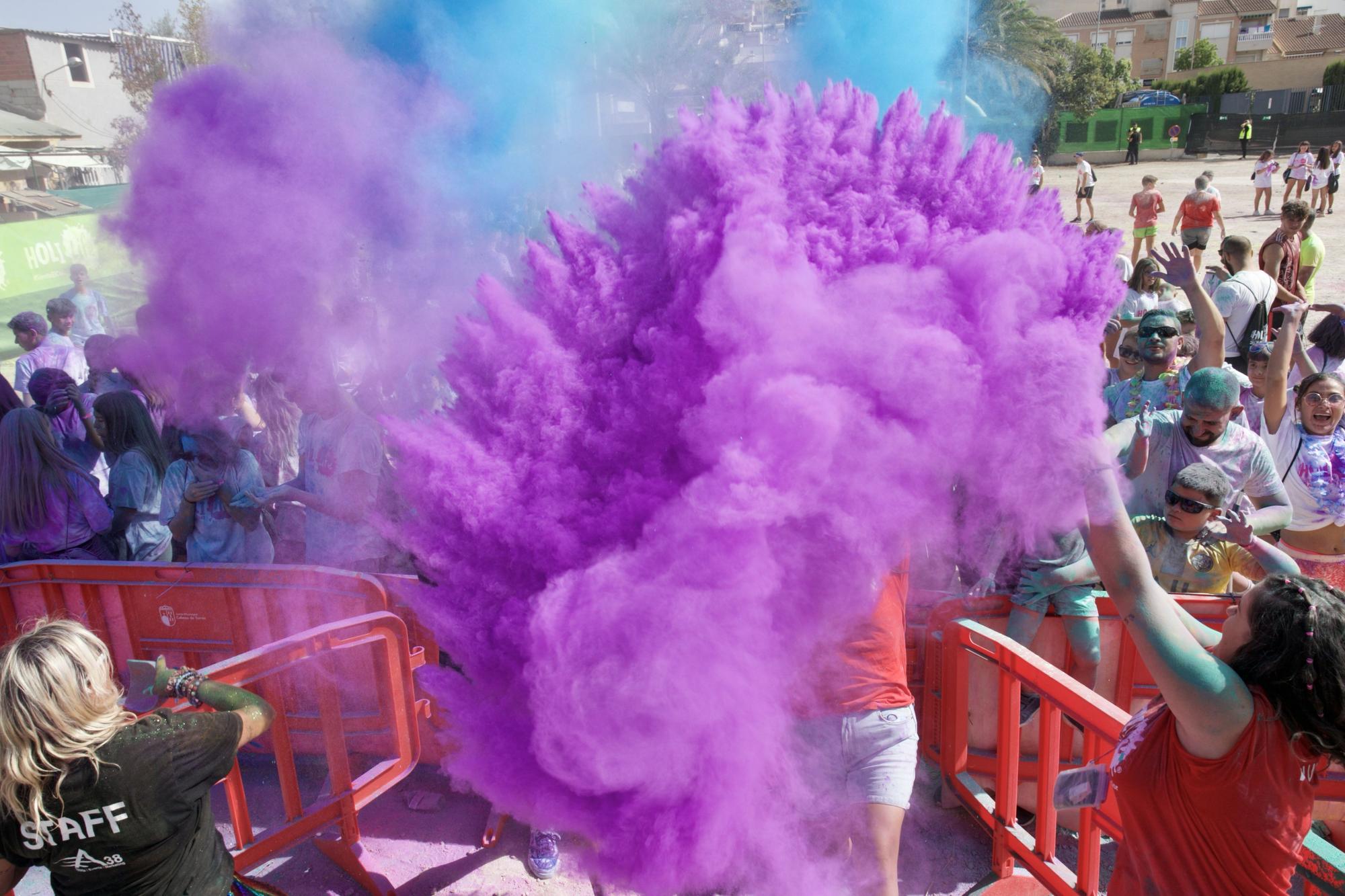 ‘Holi Life’, la carrera del color en Cabezo de Torres