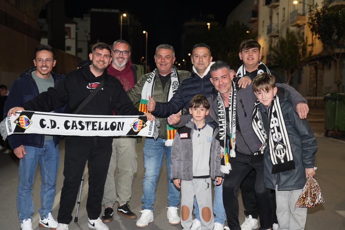 Ambientazo en la previa del Castellón-Dépor