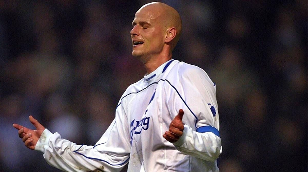 Solbakke, en su etapa de jugador en el Copenhague