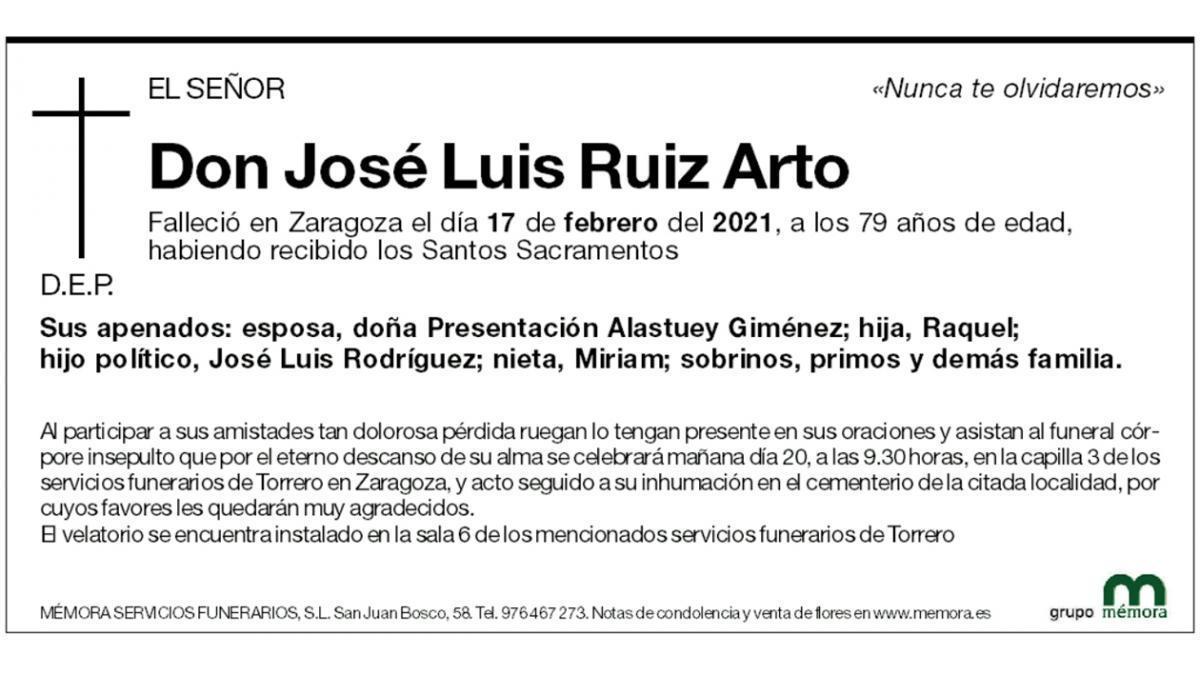 José Luis Ruiz Arto