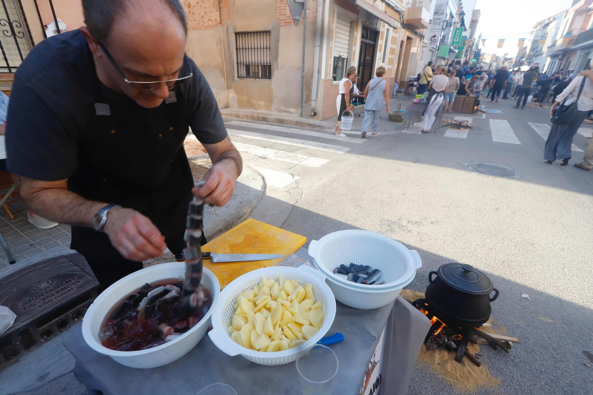 El concurso de "all i pebre" del Palmar, en imágenes
