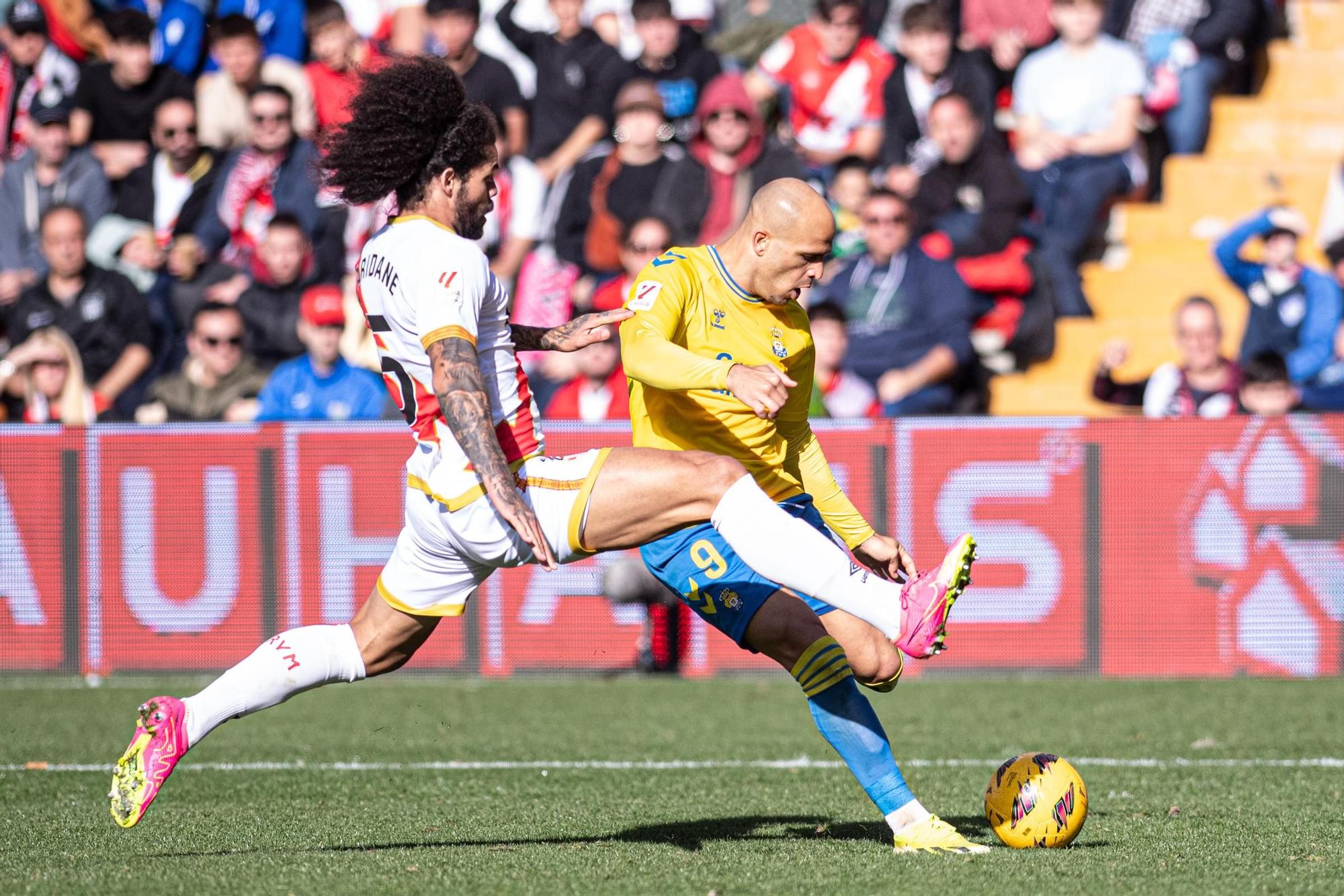 Partido entre el Rayo Vallecano y la UD Las Palmas