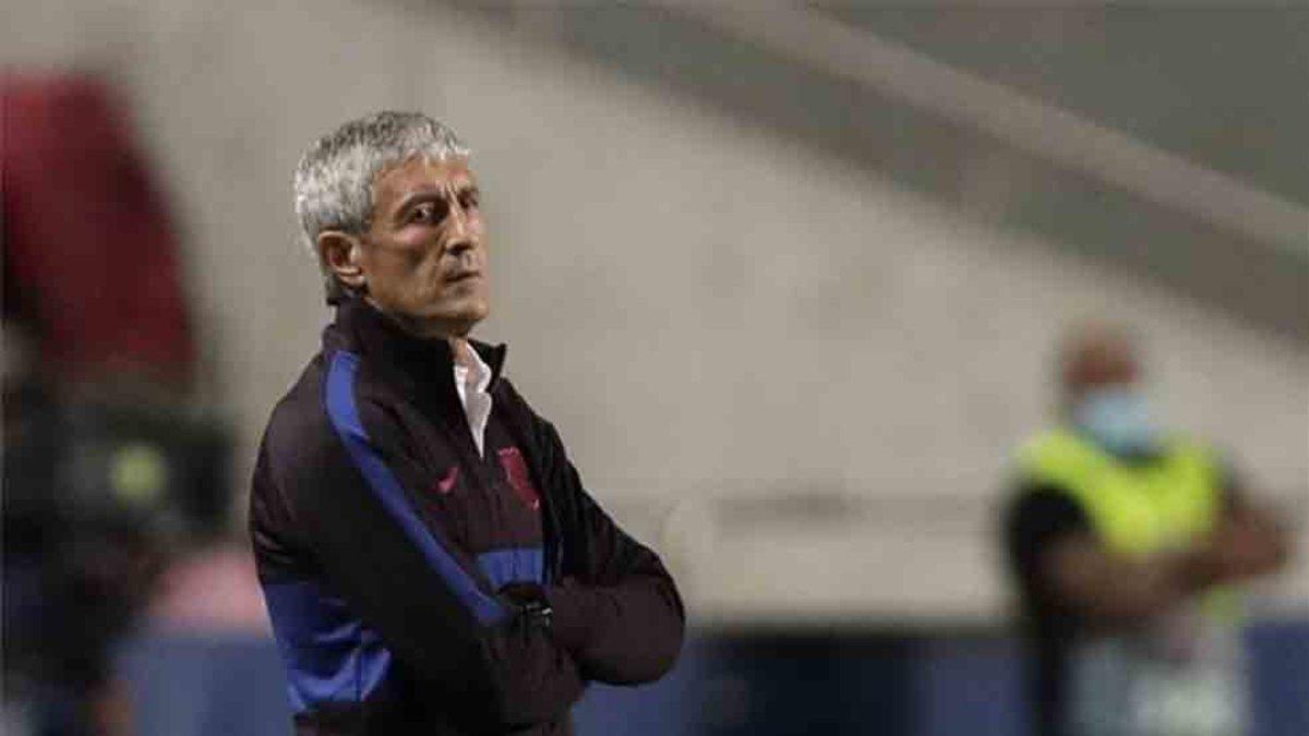 Quique Setién ha demandado al Barcelona