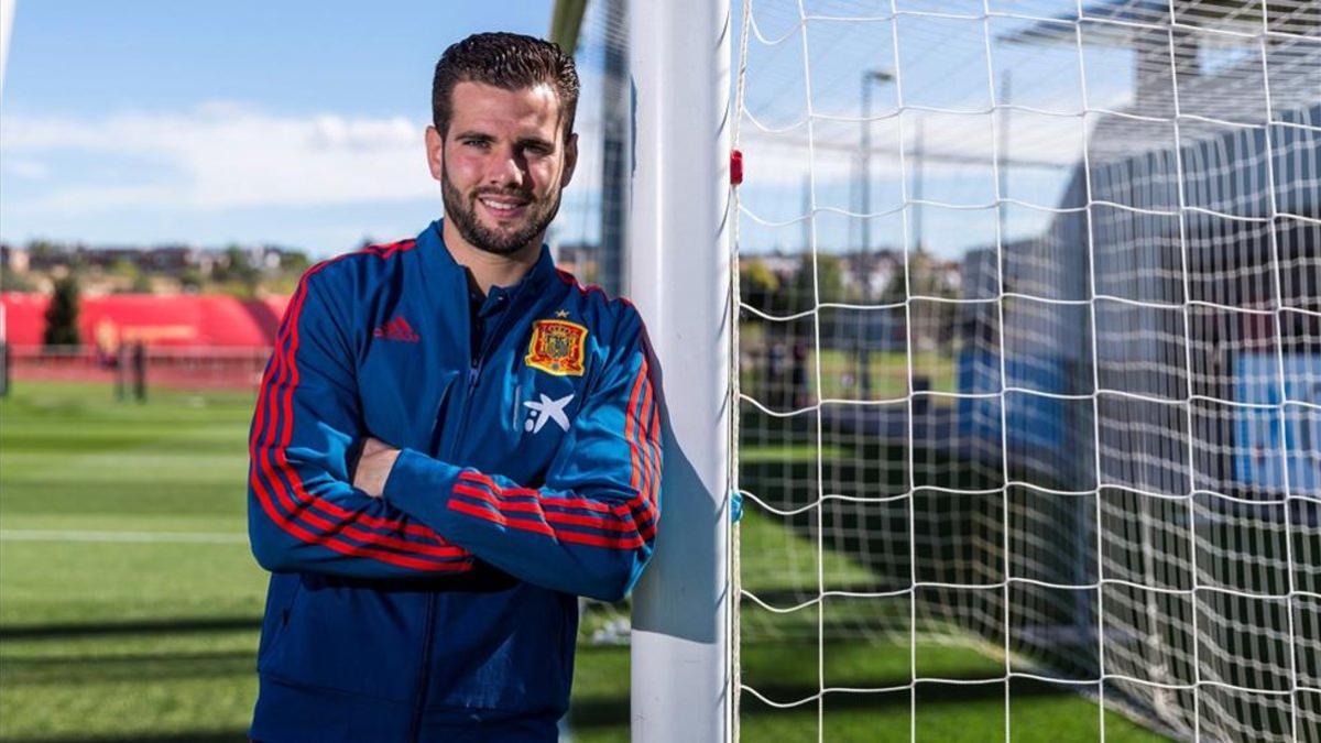 Nacho está concentrado con la selección española