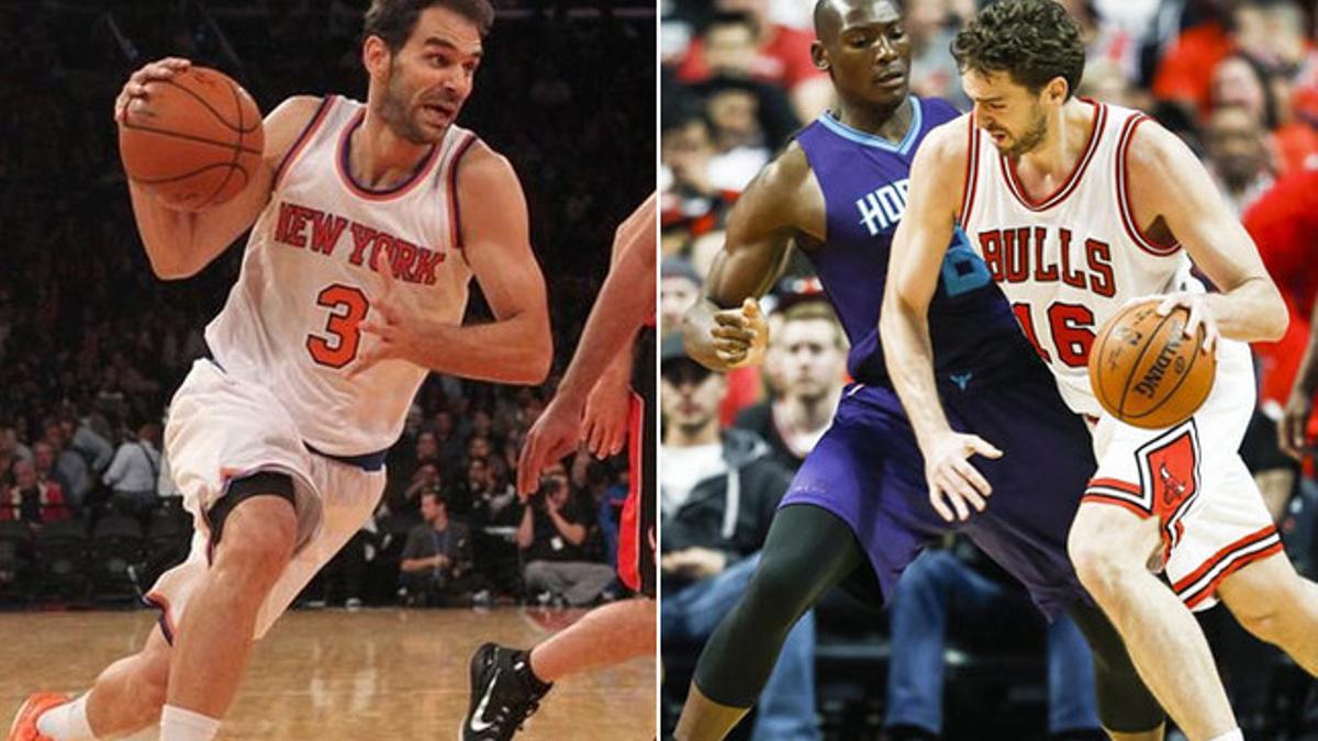 Pau Gasol y José Calderón siguen de pretemporada