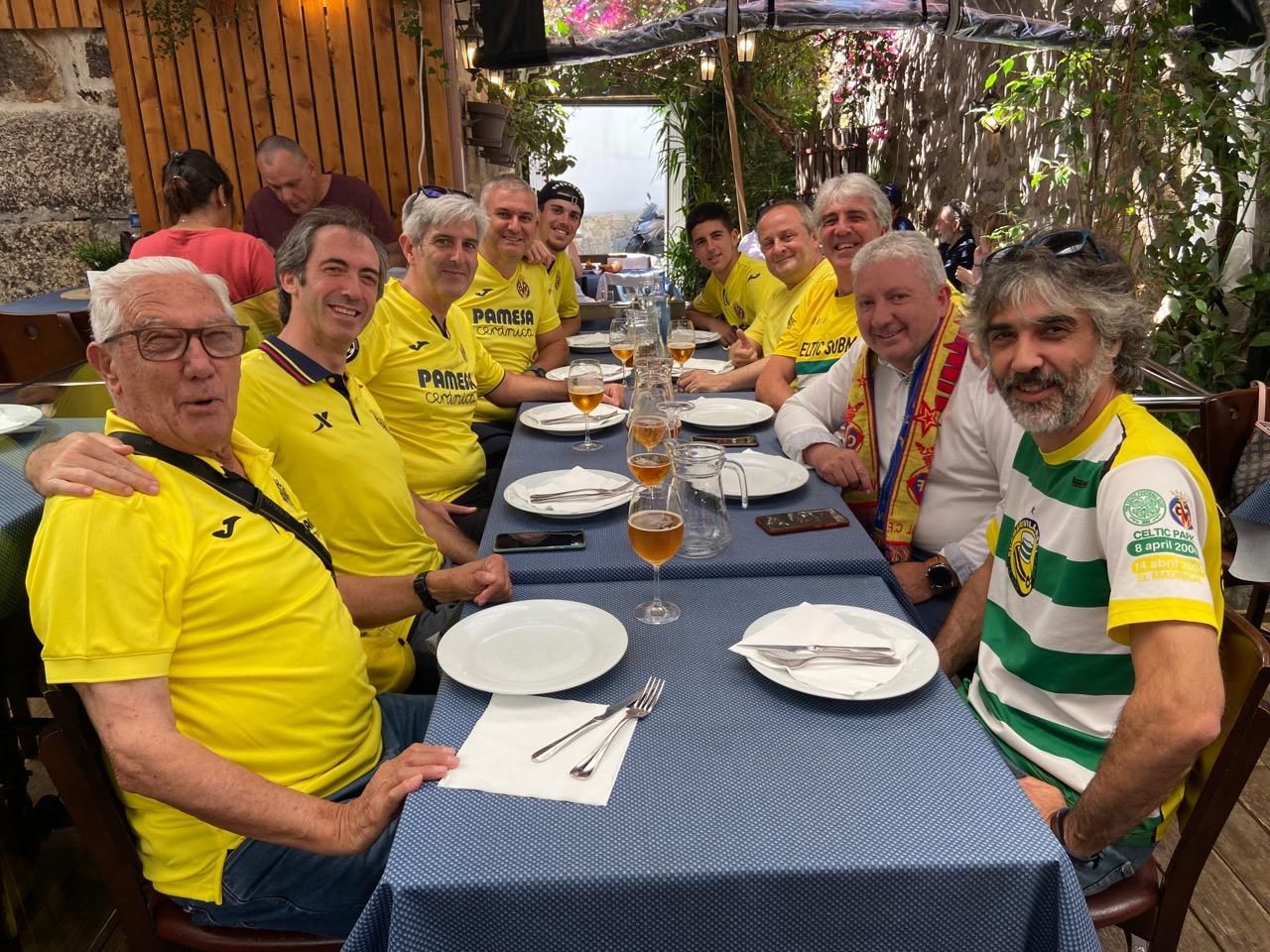 La peña Celtic Submarí estuvo bien representada en Vigo.