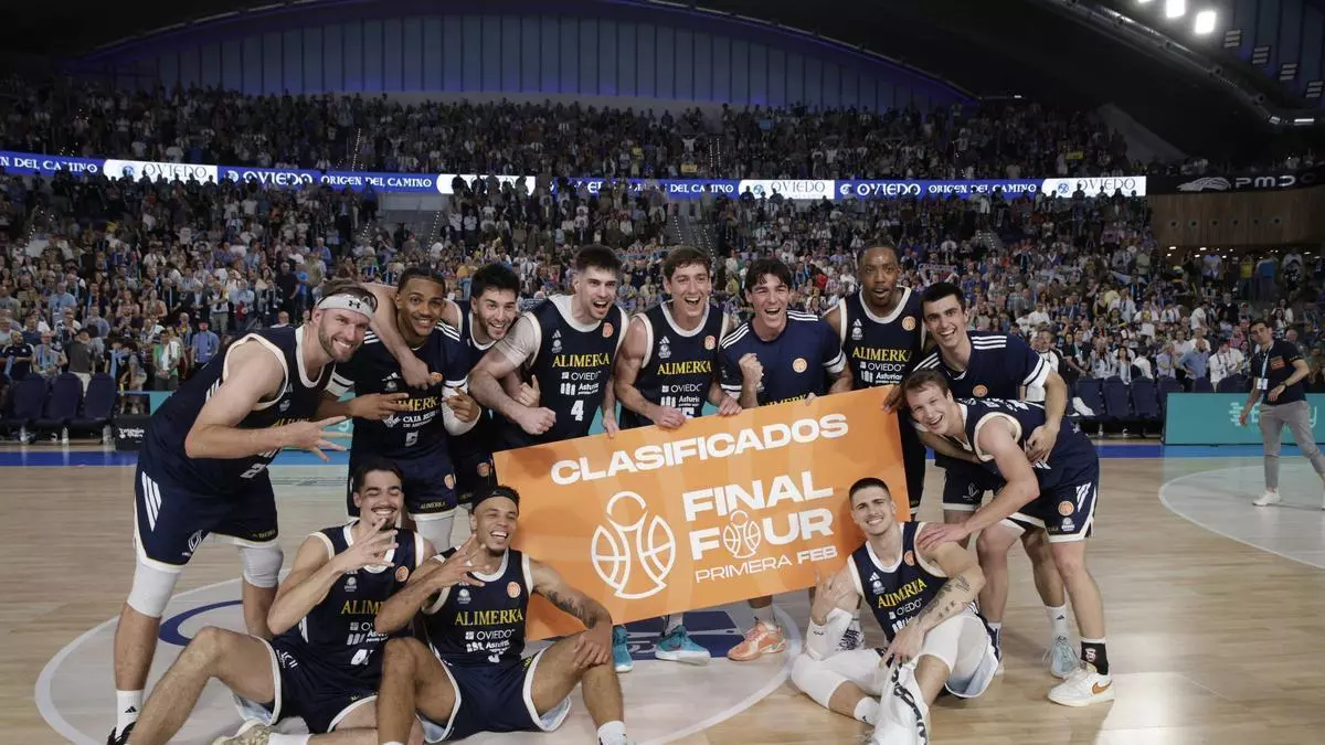 El Alimerka Oviedo Baloncesto se impone al Inveready Gipuzkoa en una noche para la historia y luchará por el ascenso a la ACB (82-75)