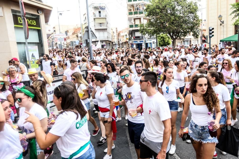 Chupinazo en las fiestas de Callosa de Segura