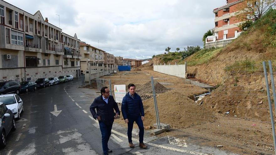 La obra del aparcamiento de Velázquez en Plasencia se retomará en breve