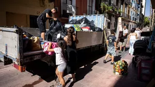 Los vecinos de Pignatelli comienzan a desalojar sus casas tras los requerimientos de Urbanismo: "¿Y ahora qué?"