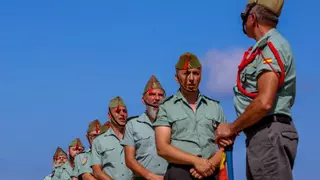 Veteranos legionarios de Galicia se reencuentran con Vilanova como sede