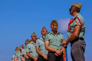Veteranos legionarios de Galicia se reencuentran con Vilanova como sede
