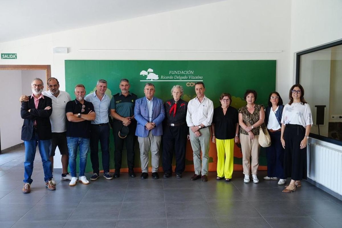 Visita a Covap y Pozoblanco, con el respaldo de la Fundación Delgado Vizcaíno.