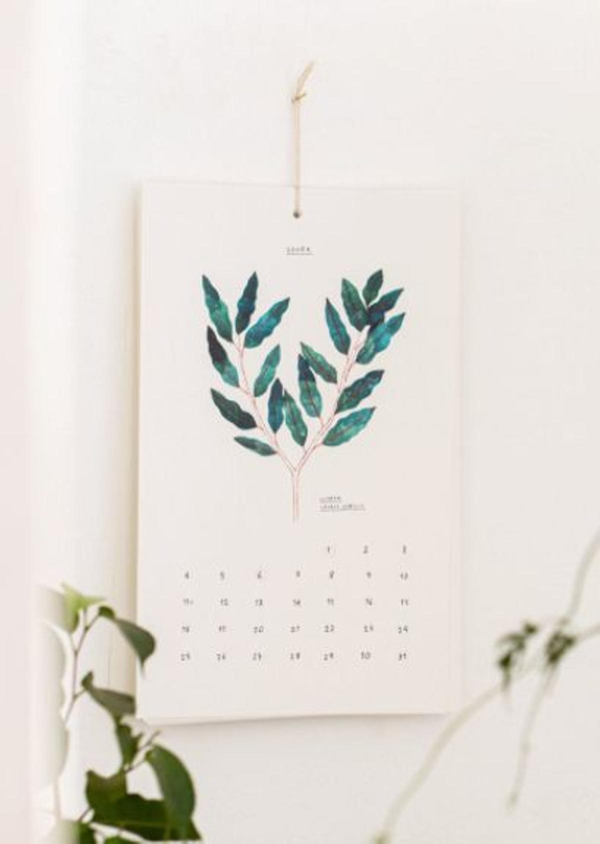 Calendario botánico 2021 (Precio: 15 euros)