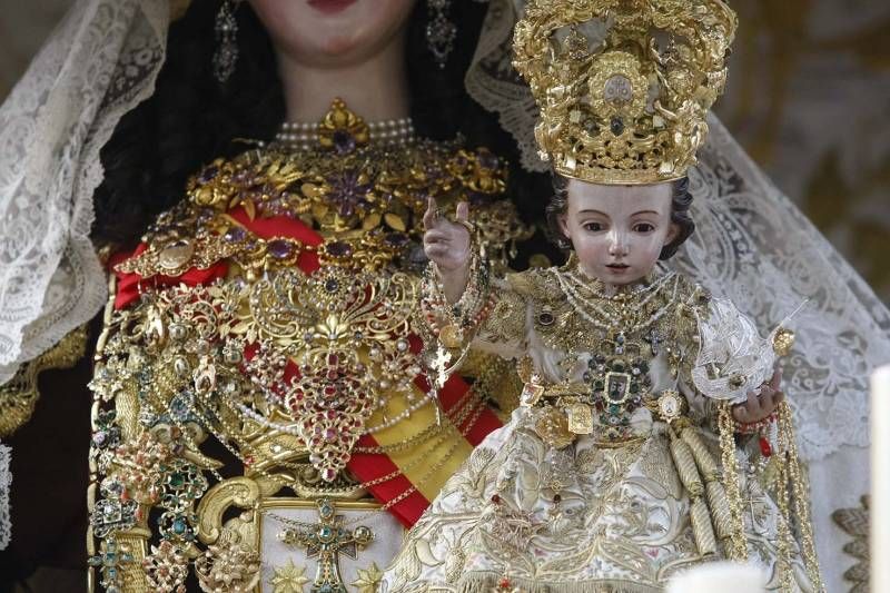 Las imágenes de las salidas de la virgen del Carmen.