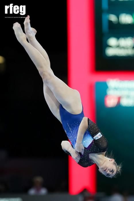 Cintia Rodríguez mejora en la final