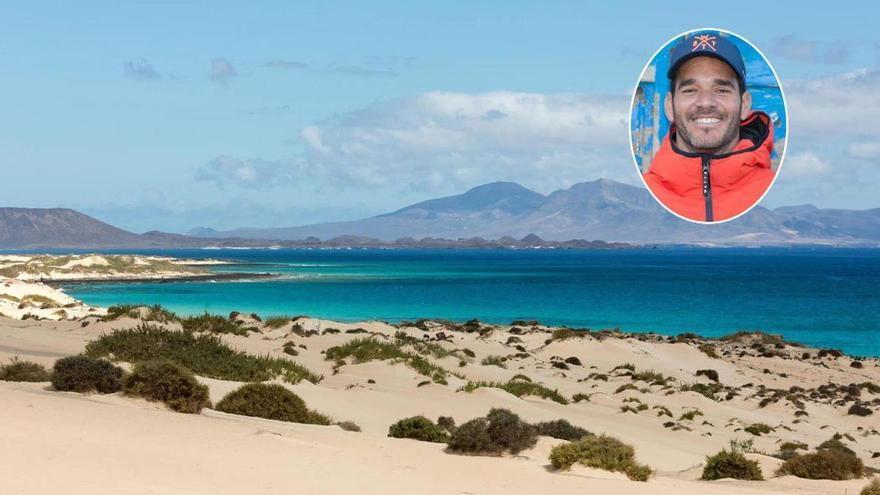 Ruyman Rey, educador medioambiental: "Me da mucha rabia que gente de fuera cambie los nombres de las playas canarias"