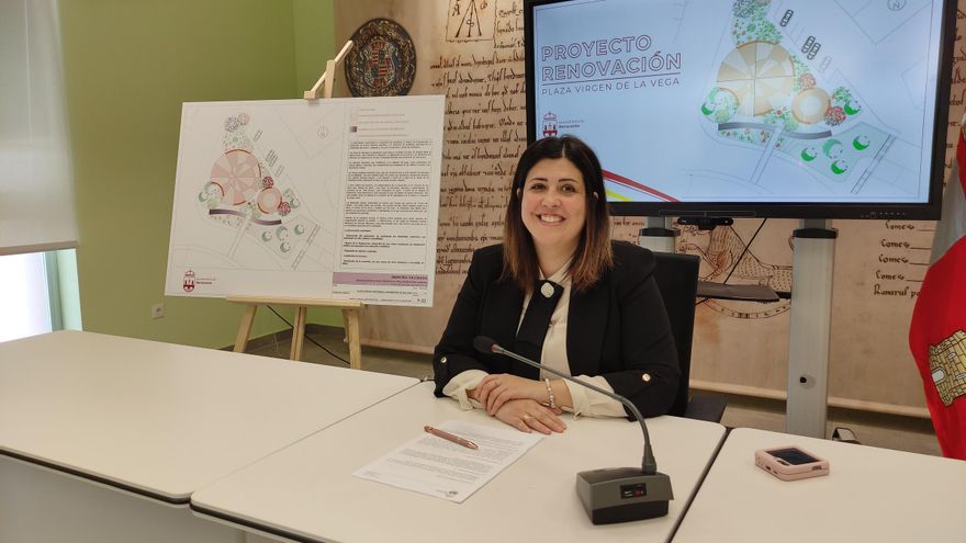 La Plaza Virgen de la Vega de Benavente se convertirá en un gran reloj urbano