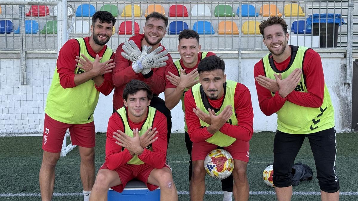 Jugadores del Atlético Antoniano, rival del Villarreal en la segunda eliminatoria de la Copa del Rey 2025/26.