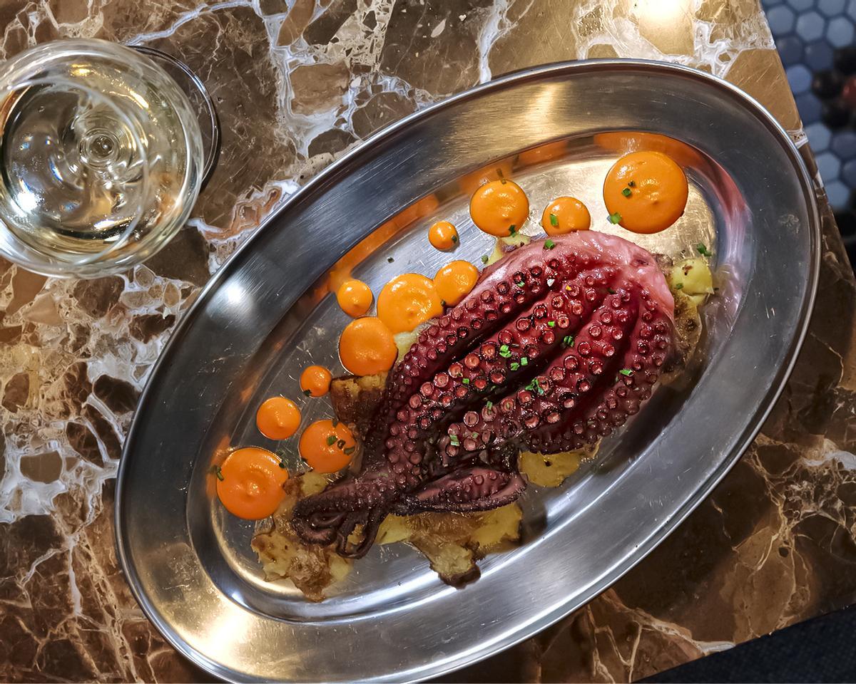 Pulpo en Taberna La Rox.