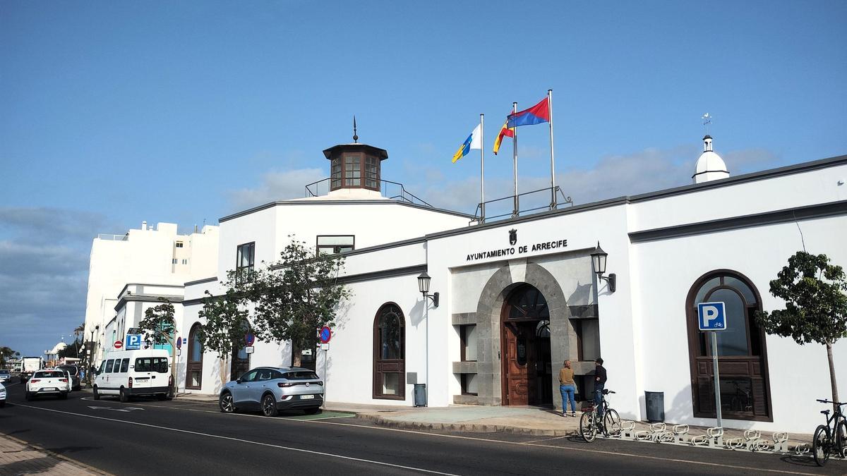 Fachada del Ayuntamiento de Arrecife