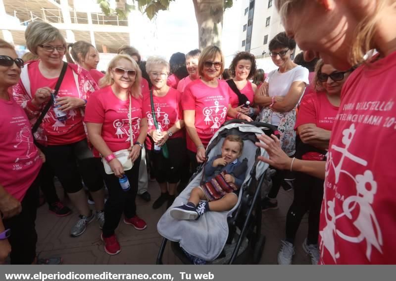 Marcha contra el cáncer de mama en Castellón