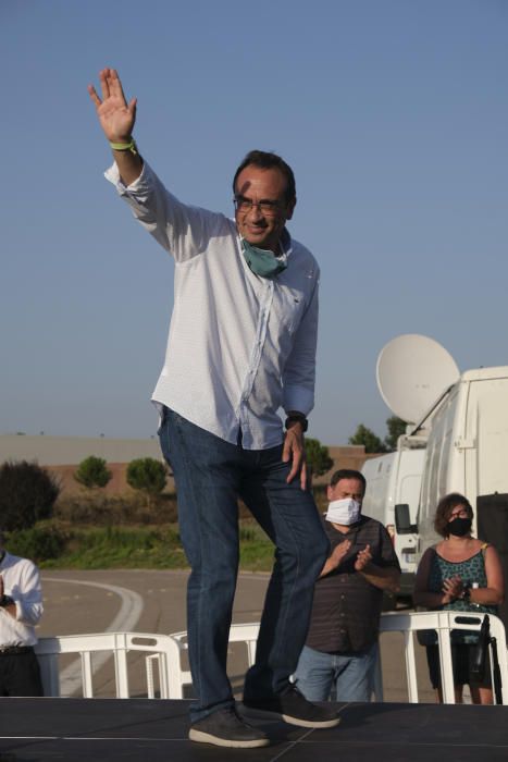 Els líders independentistes tornen a Lledoners