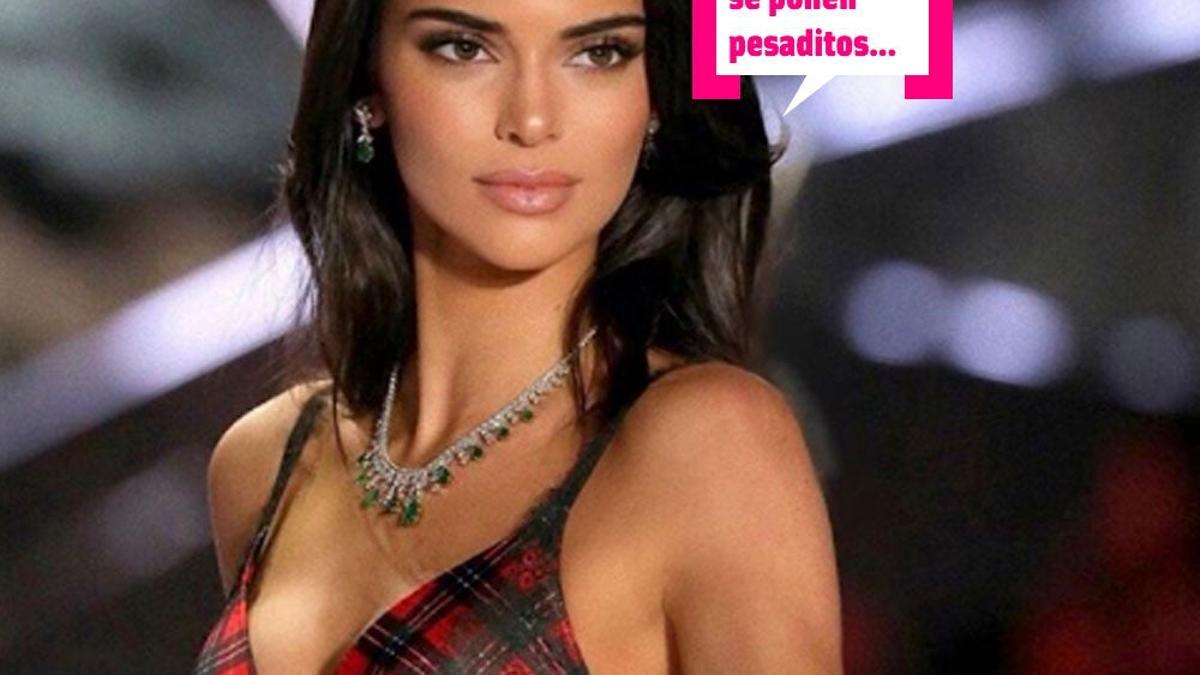 Kendall Jenner obligada a autocensurar su pezón