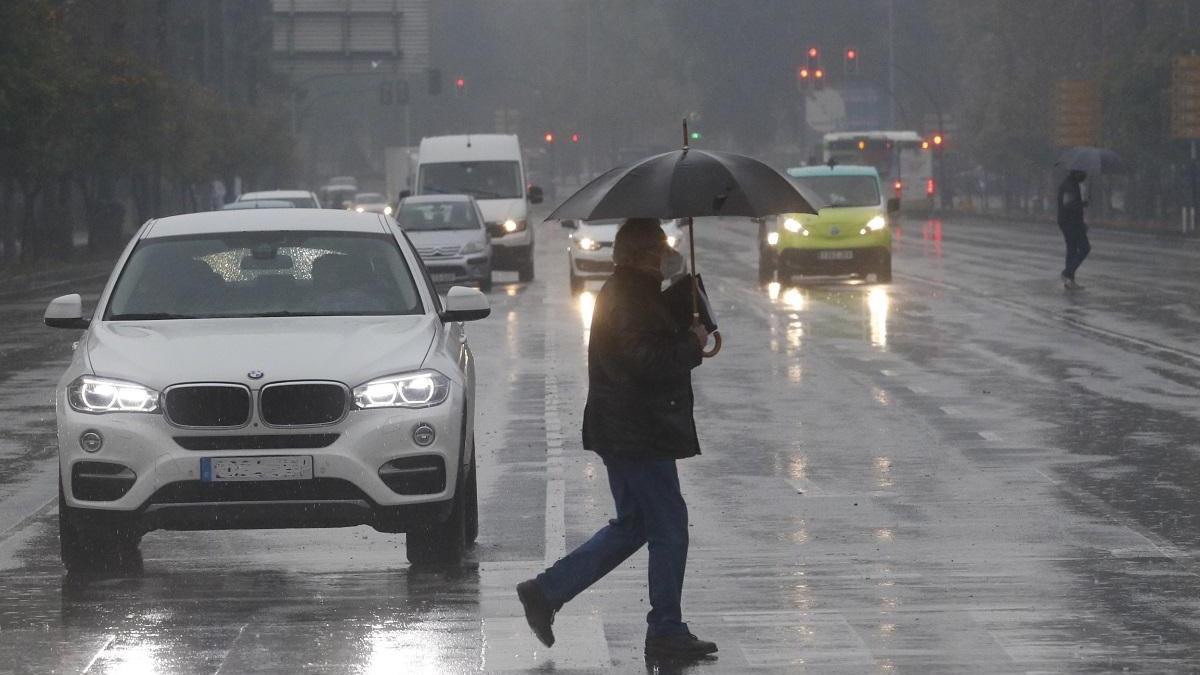 La Aemet ha activado este martes el aviso amarilla por lluvias en toda la provincia