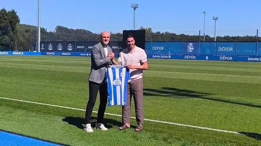 Presentación de José María Giménez como nuevo jugador del Deportivo