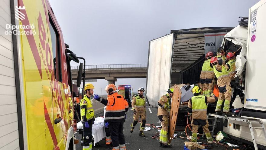 Accidente en la AP-7