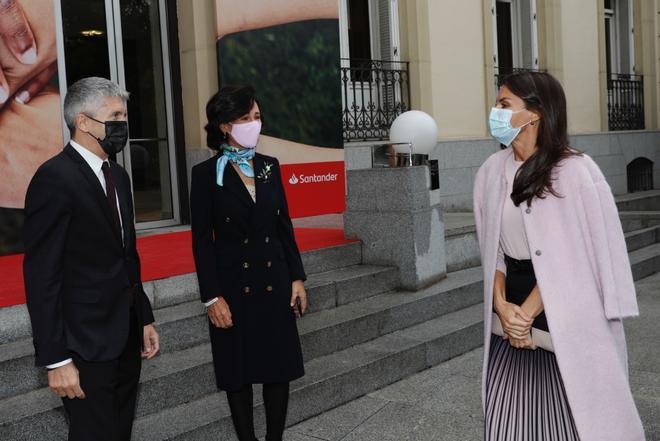 La reina Leitzia acto de clausura de la XII convocatoria de &quot;Euros de tu nómina&quot;