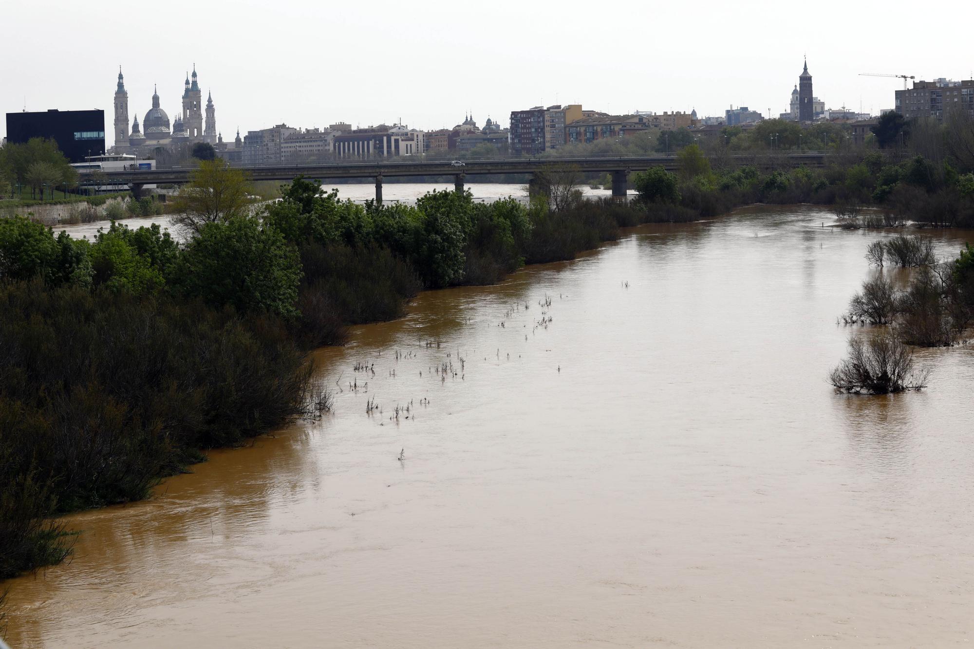 Crecida del río Ebro