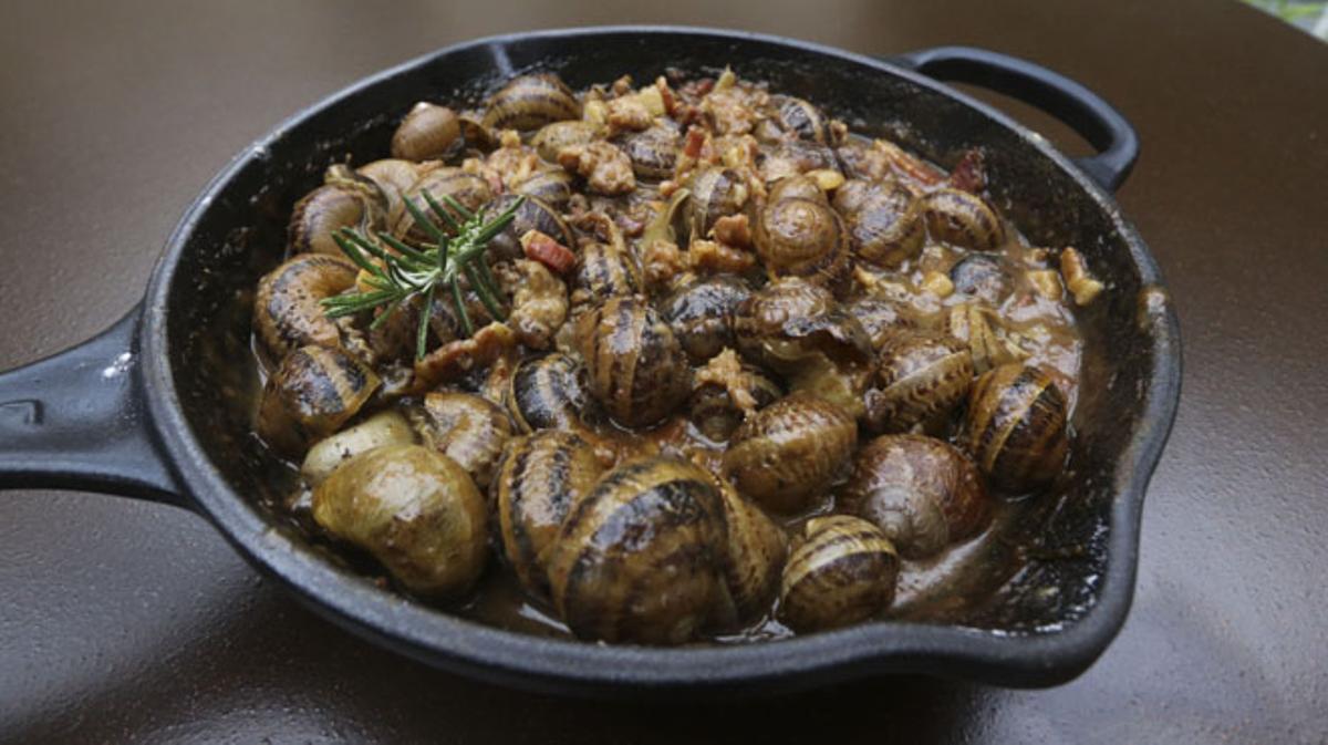 Receta de los caracoles de la abuela de Oriol Castro