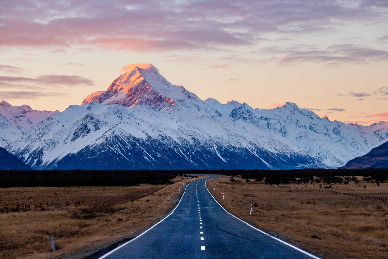 La montaña de Aoraki, escenario de La Comunidad del Anillo