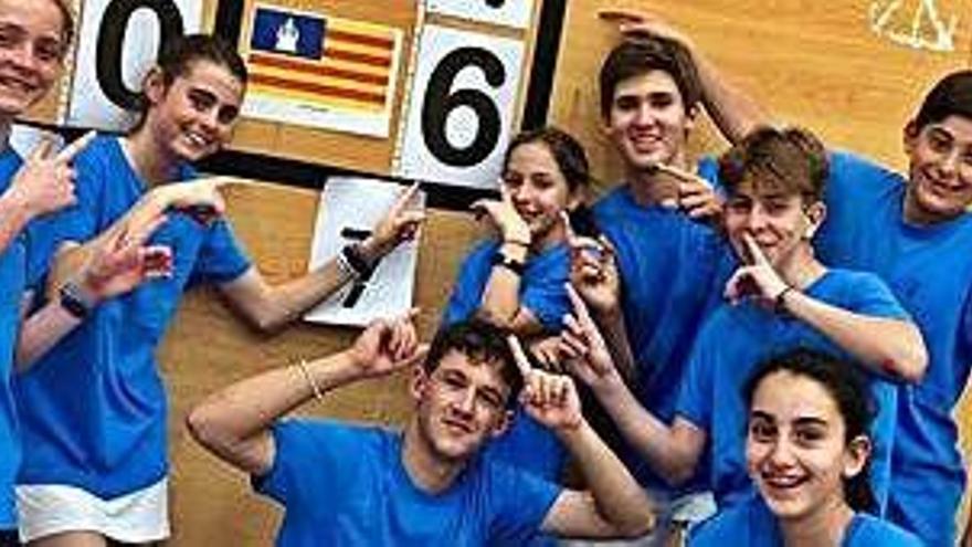 Los sub-15 baleares y sus tanteos.