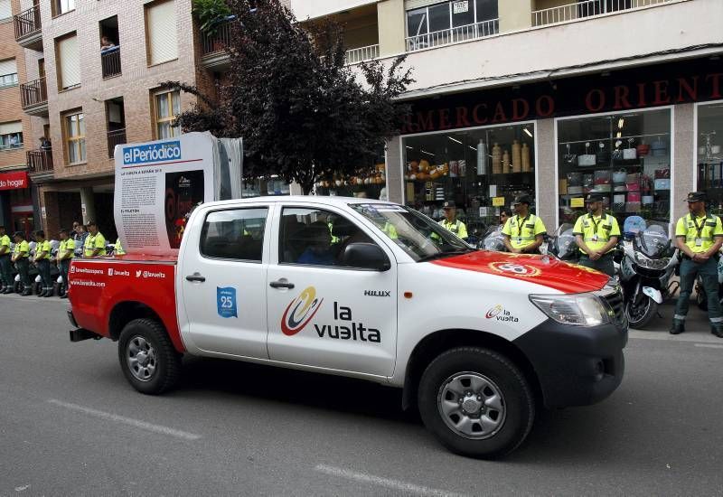 La vuelta pisa fuerte Aragón